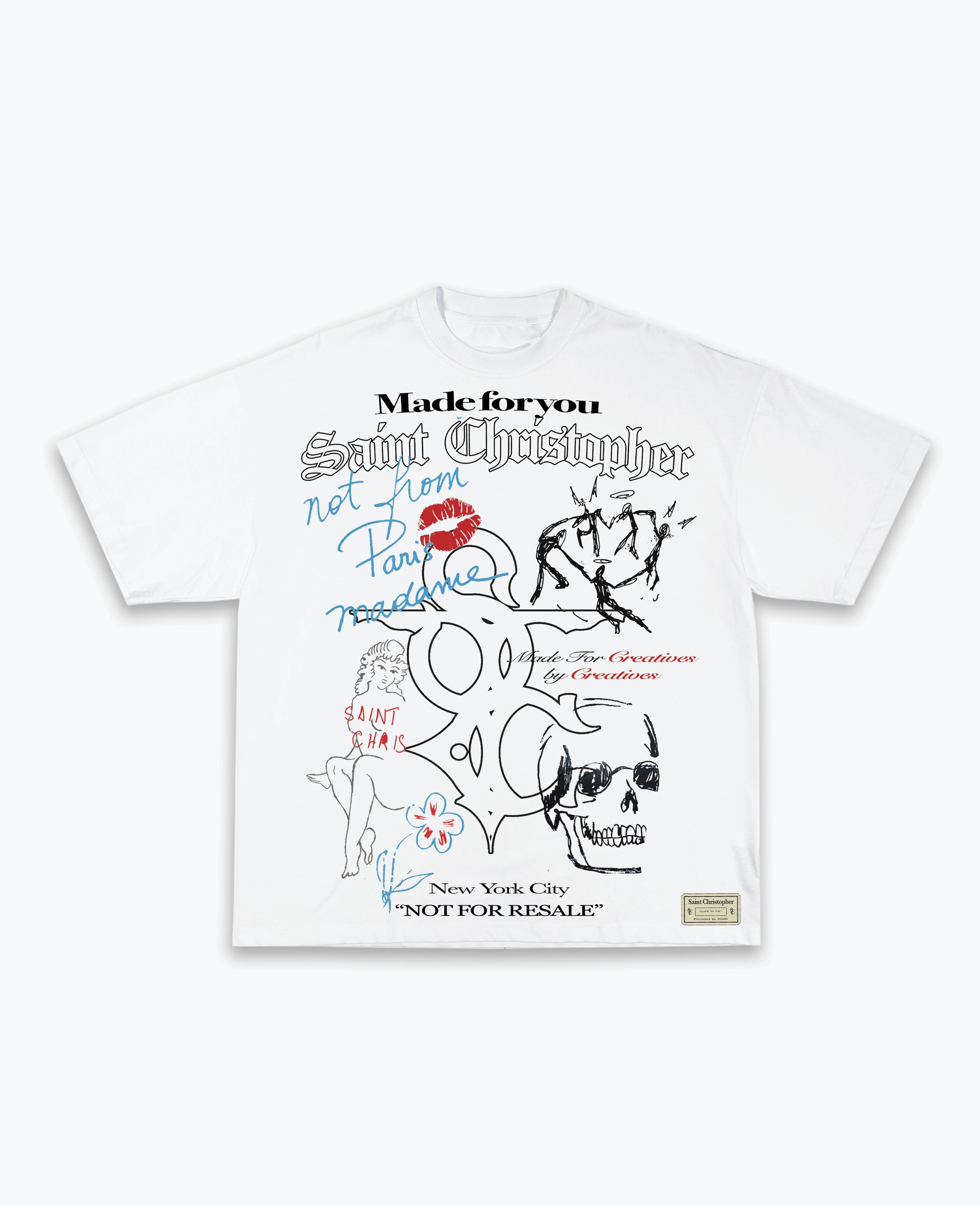 Saint Christopher “Not For Resale” T Shirt